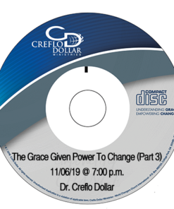 WCCI Bible Study - November 6, 2019 (The Grace Given Power To to Change - Part 3)
