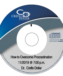 WCCI Bible Study - November 20, 2019 (How to Overcome Procrastination CD)