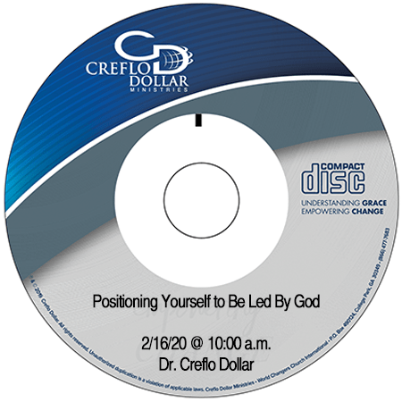 Positioning Yourself to Be Led By God CD